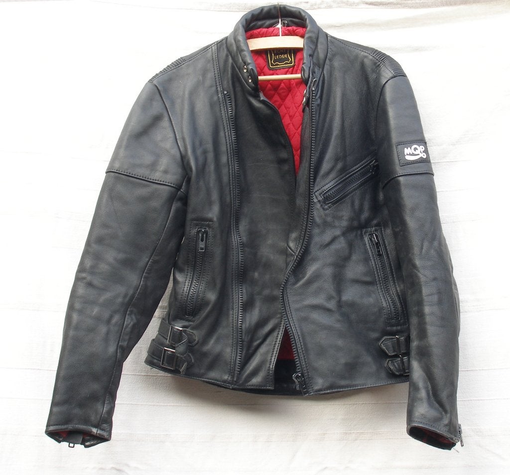 MQP leren motorjack, Ophalen, Jas | leer, Tweedehands, Dames