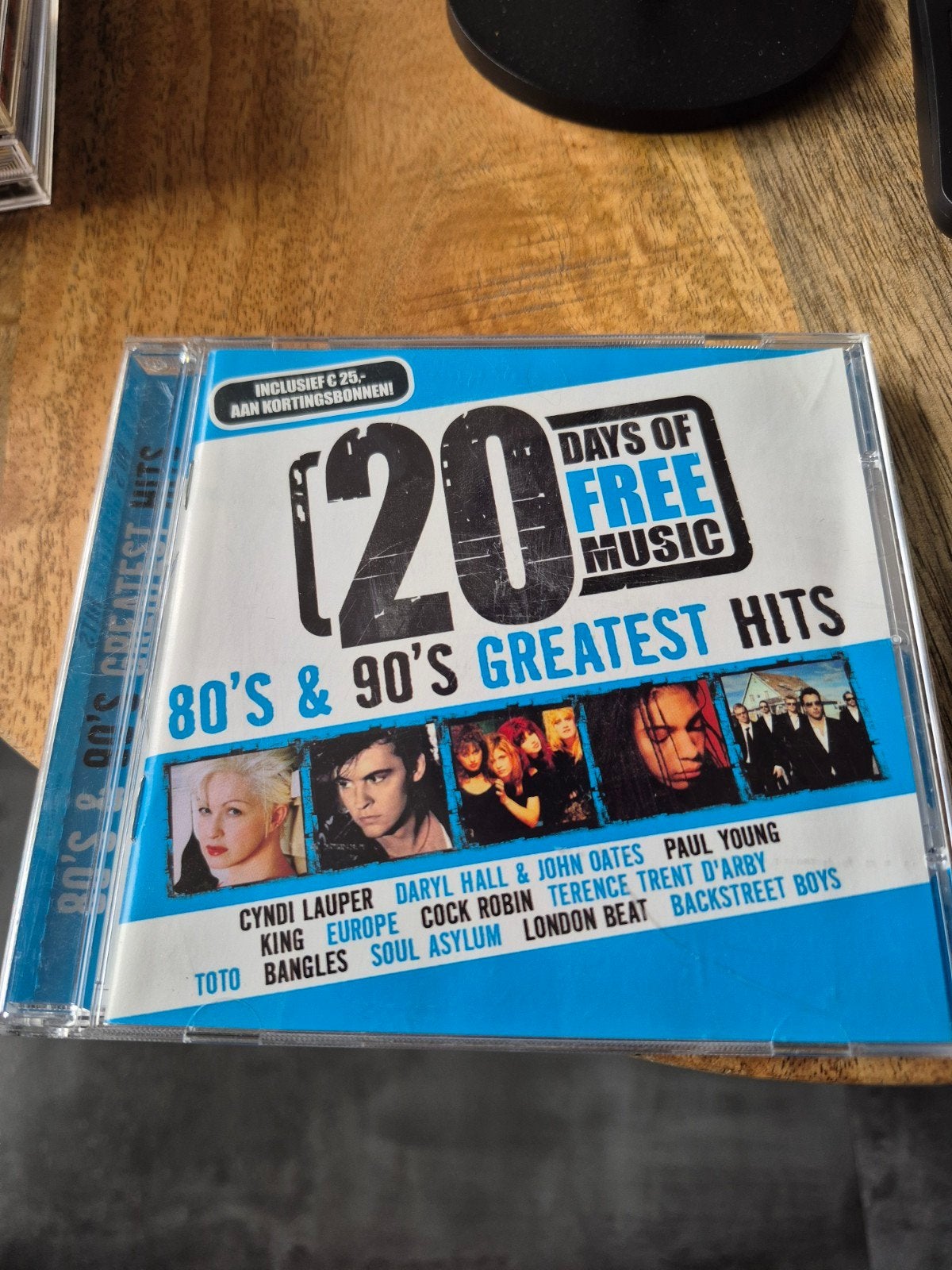 20 Days of Free Music: 80's & 90's Greatest Hits CD, Ophalen of Verzenden, Gebruikt, Pop, Verzamelalbum