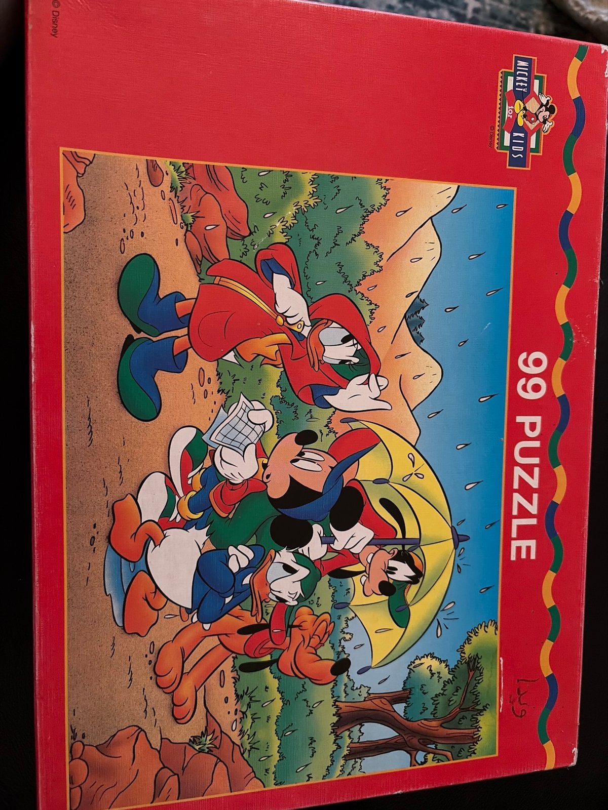 Disney Mickey Kids 99 Stukjes Legpuzzel, Ophalen of Verzenden, 10 tot 50 stukjes, Gebruikt, 4 tot 6 jaar