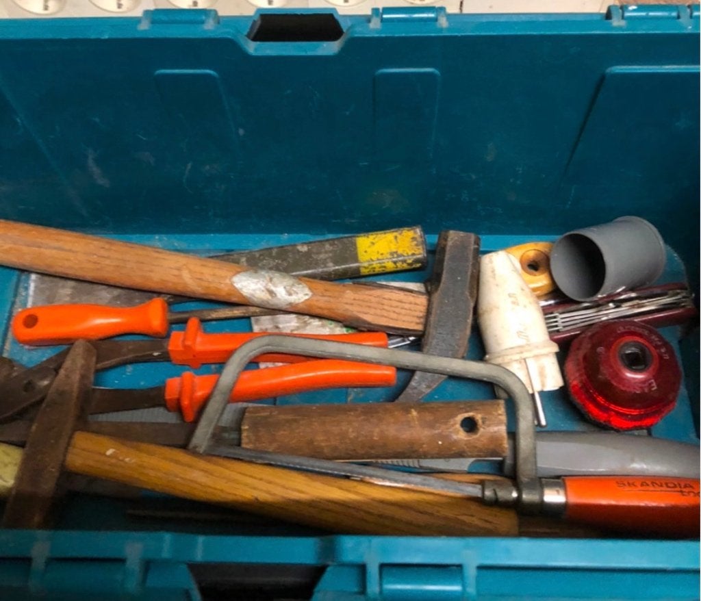 Diverse gereedschap, Ophalen of Verzenden, Gebruikt, Gereedschapsset