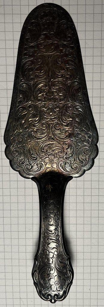 Taartschep - Verzilverd, Antiek en Kunst, Ophalen of Verzenden