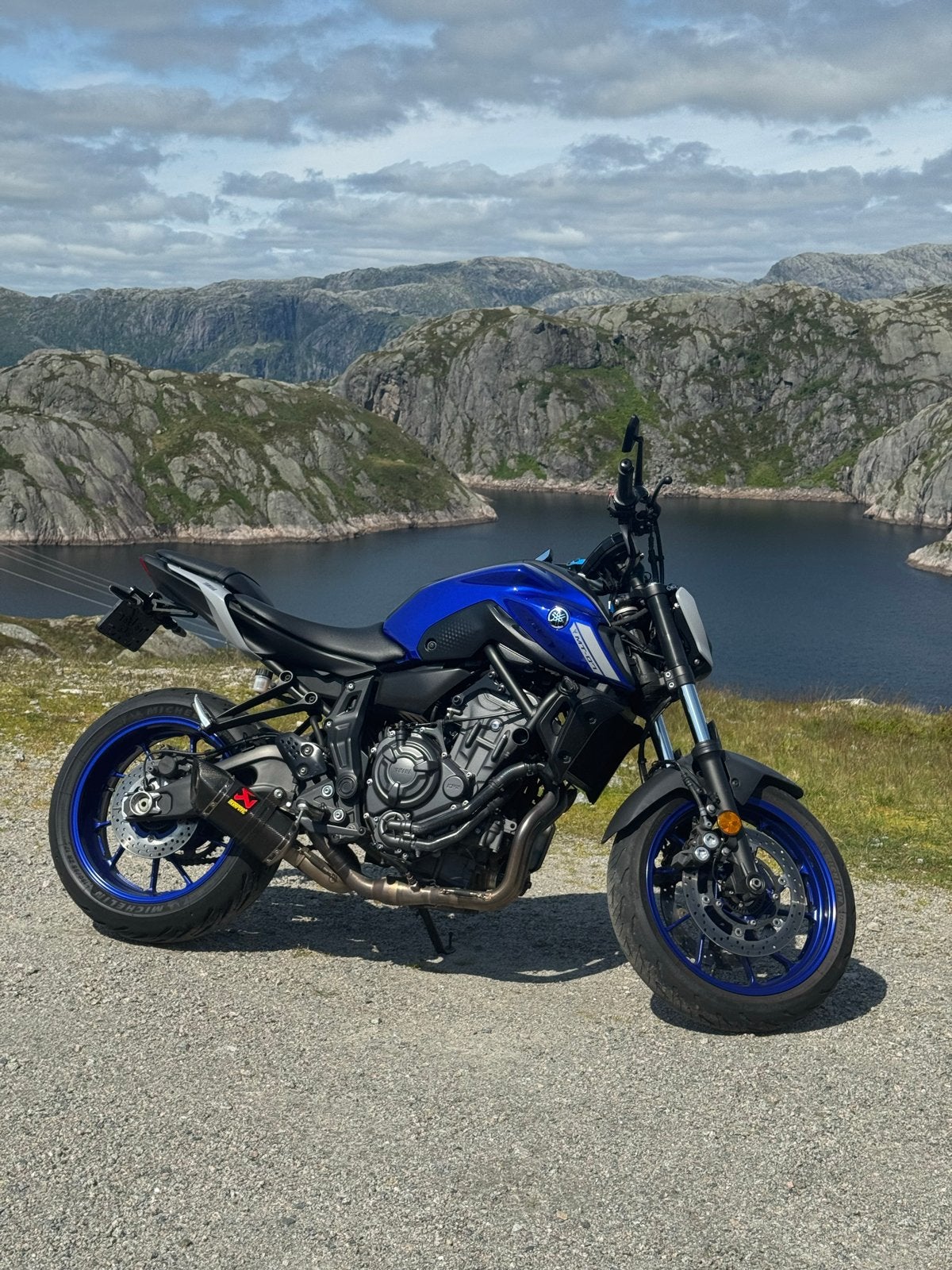 Yamaha MT-07 35kw A2 met akrapovic uitlaat, Motoren, Motoren | Yamaha, 700 cc, 2 cilinders, Occasion, Particulier