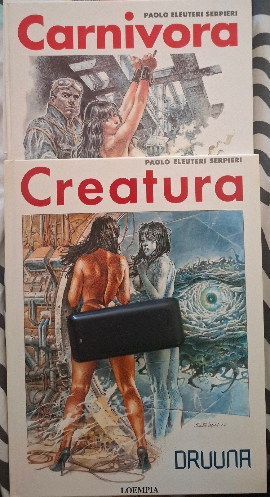 2x Paolo Eleuteri Serpieri (erotische strips), Boeken, Stripboeken, Meerdere stripboeken, Verzenden, Zo goed als nieuw