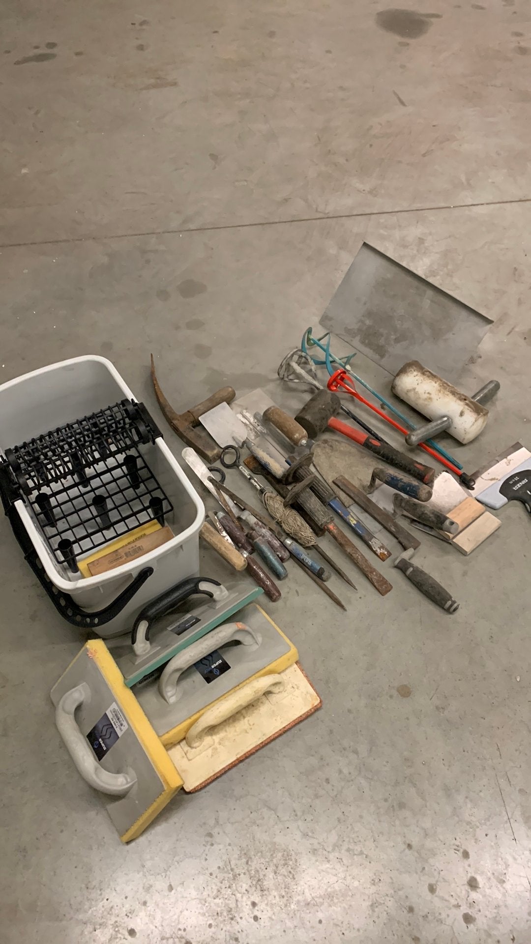 Diverse handgereedschappen voor bouw en klus, Ophalen, Gebruikt, Beitel, Overige merken
