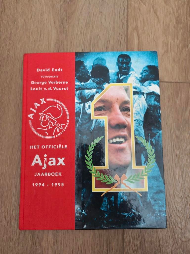 Ajax Jaarboek 1994-1995 - Het Officiële Jaarboek, Boeken, Sportboeken, Ophalen of Verzenden, Gelezen, David Endt, George Verberne, Louis v. d. Vuurst