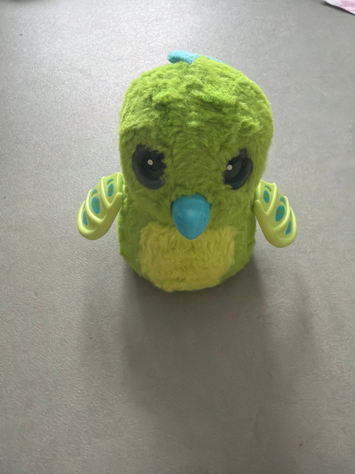 Hatchimals Alive Pinguïn Knuffel Groen, Ophalen of Verzenden, Zo goed als nieuw, Jongen of Meisje