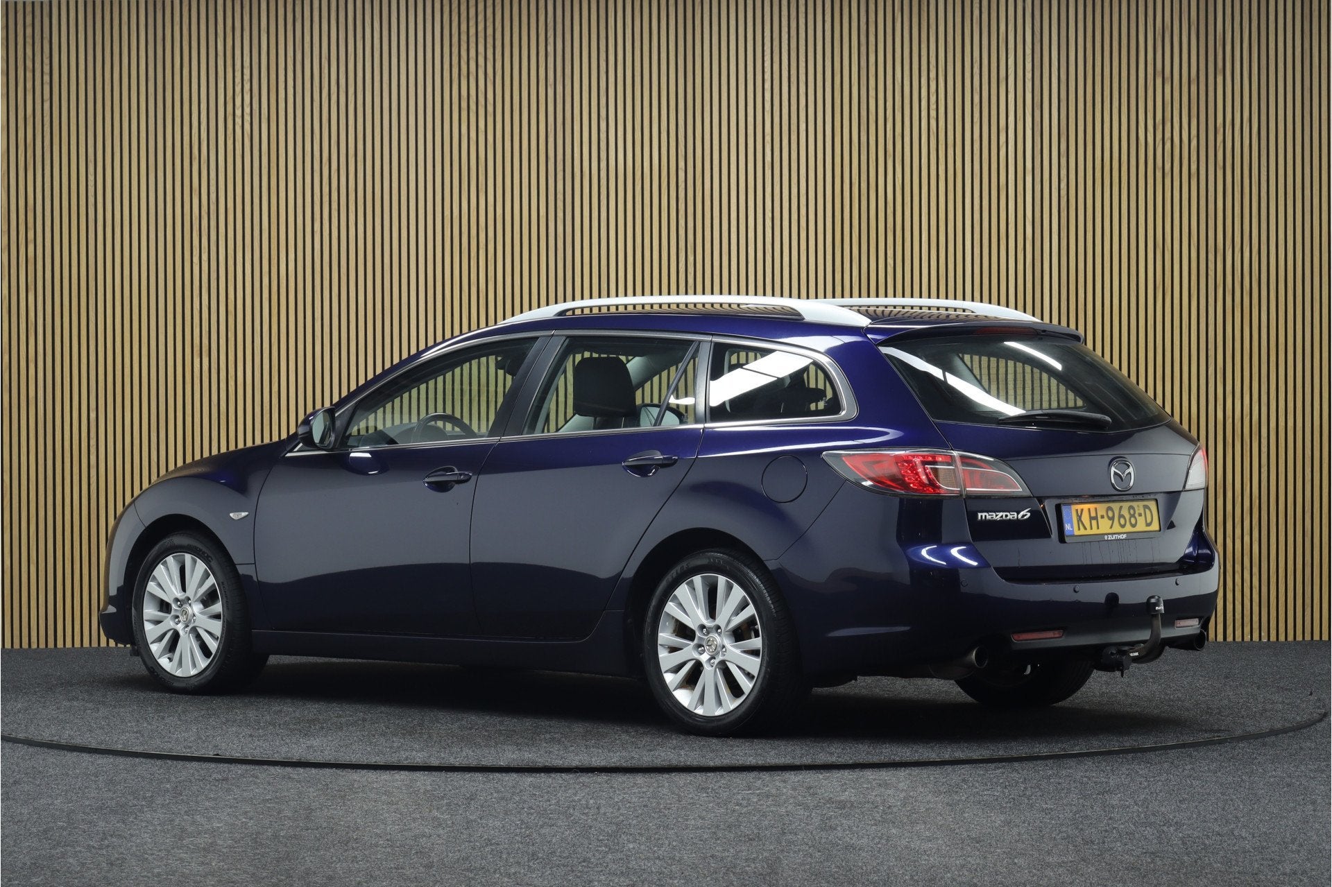 Mazda 6 Sportbreak 2.0 S-VT TS Automaat | TIK IN DE MOTOR! A, Auto's, Stof, Gebruikt, Zwart, 4 cilinders