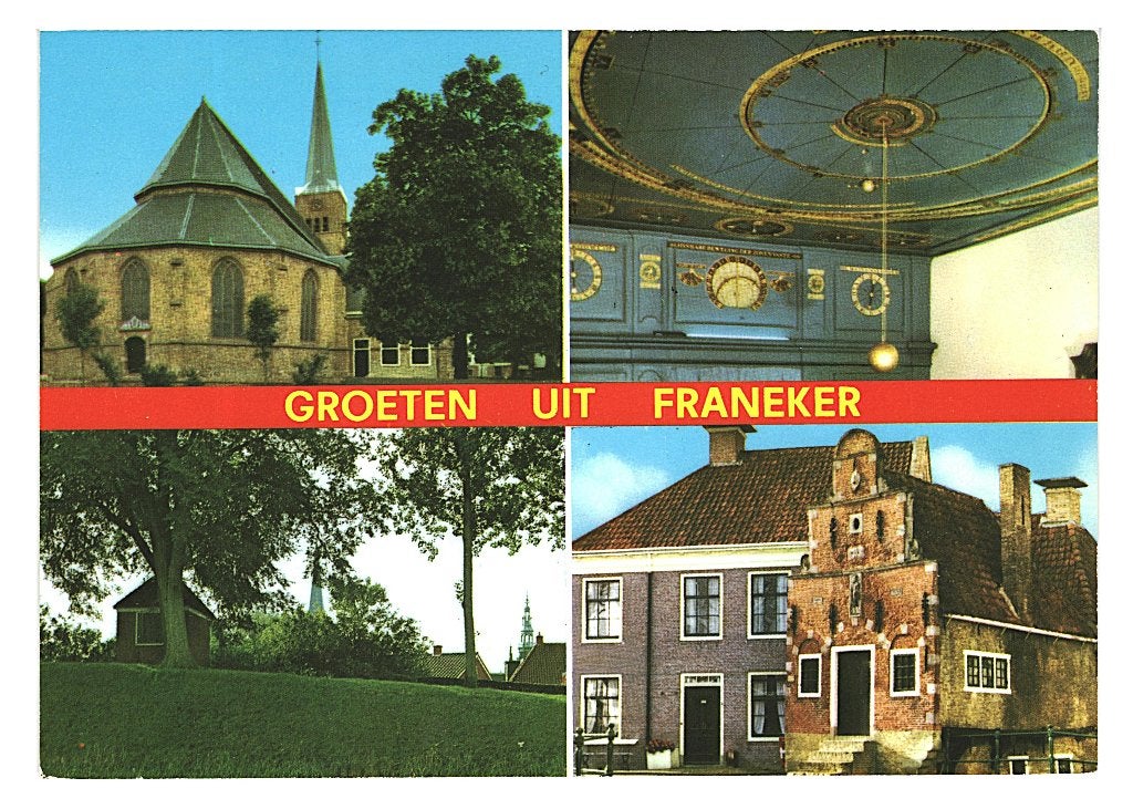 38337	Franeker	Friesland	_Nette oude kaart Onbeschreven, Ophalen of Verzenden, 1960 tot 1980, Ongelopen, Friesland