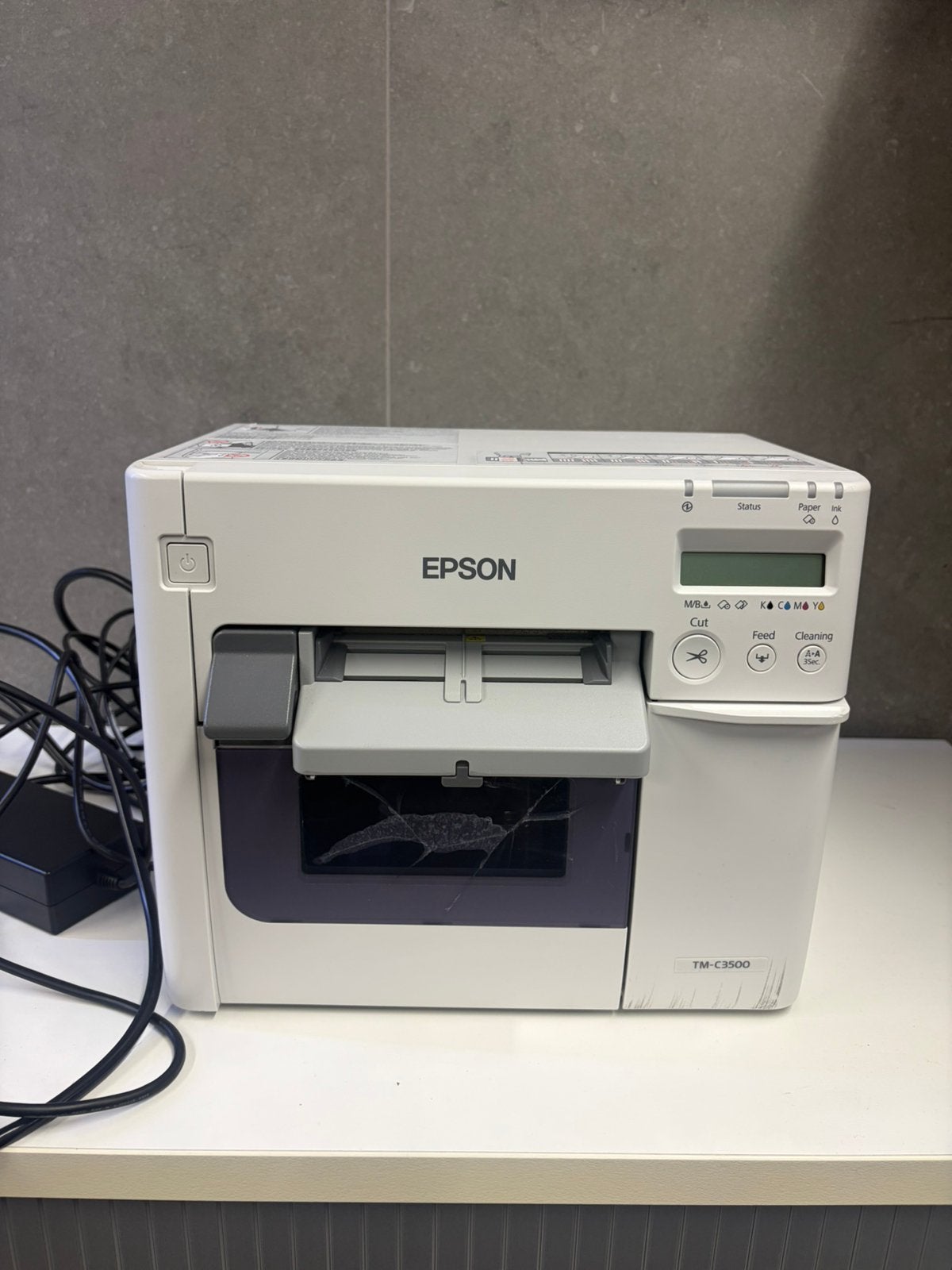 Epson ColorWorks TM-C3500 Kleurenlabelprinter, Ophalen, Gebruikt