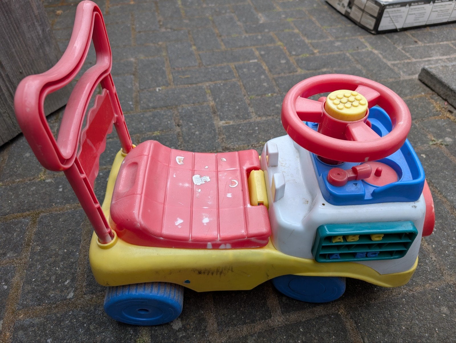 Loopauto met duwstang voor kinderen, Ophalen, Gebruikt, Loopvoertuig