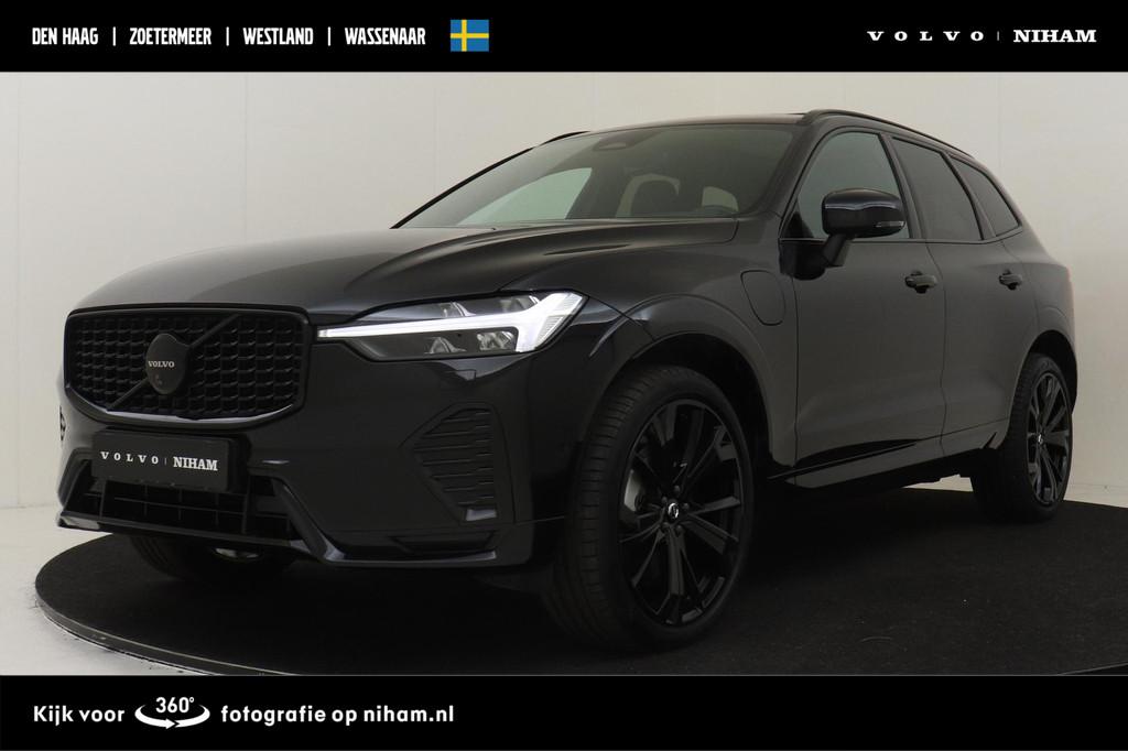 Volvo XC60 T6 PLUG-IN HYBRID AWD PLUS BLACK EDITION -PANO.DA, Auto's, Volvo, Automaat, 12 maanden, Stof, Gebruikt