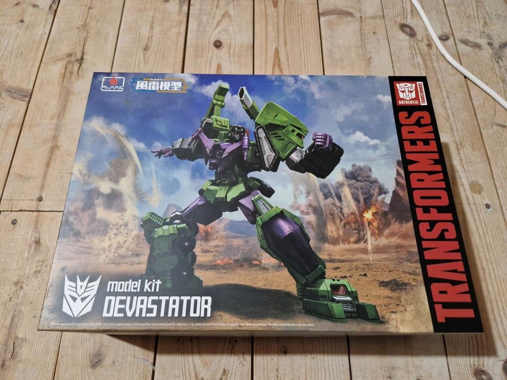 Model kit Devastator Transformers Flame, Verzamelen, Transformers, Overige generaties, Ophalen of Verzenden, Nieuw, Autobots