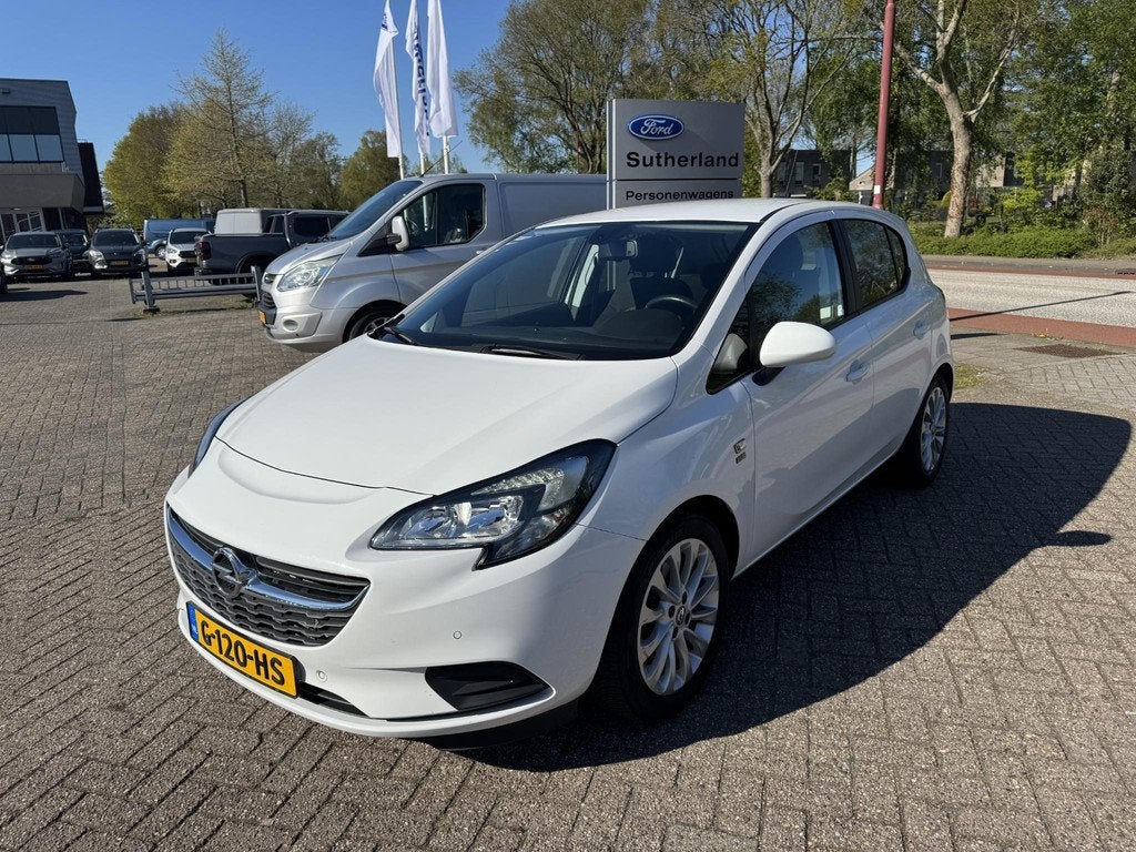 Opel Corsa 1.0 Turbo 120 Jaar Edition | 90pk | Achteruitrijc, Auto's, Voorwielaandrijving, Stof, Gebruikt, Origineel Nederlands