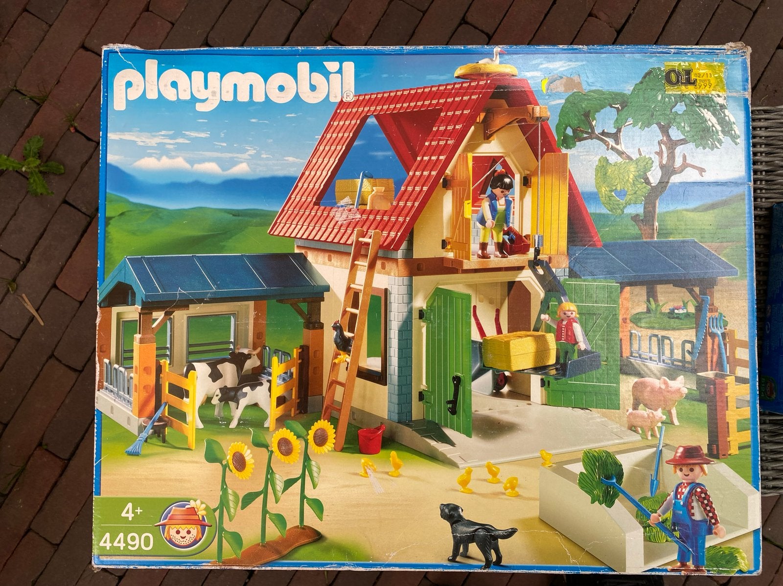 Playmobil Boerderij 4490 met doos, Ophalen, Gebruikt, Gebouw, Complete set