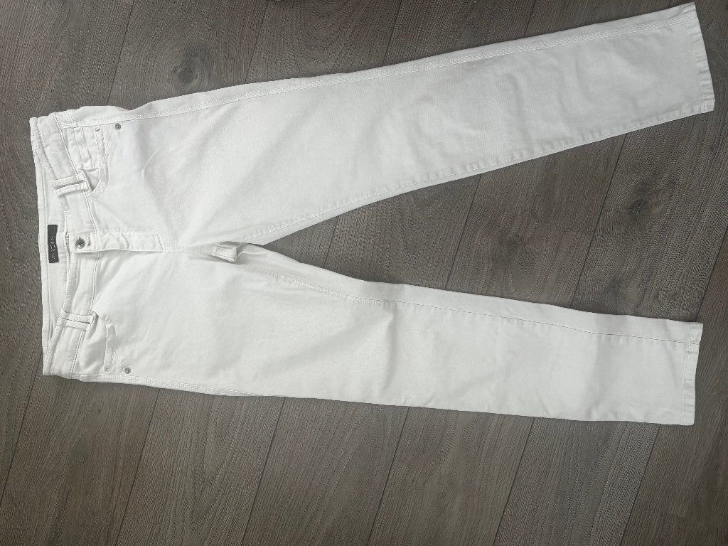 marccain pantalon maat 38/40, Maat 38/40 (M), Verzenden, Wit, Zo goed als nieuw