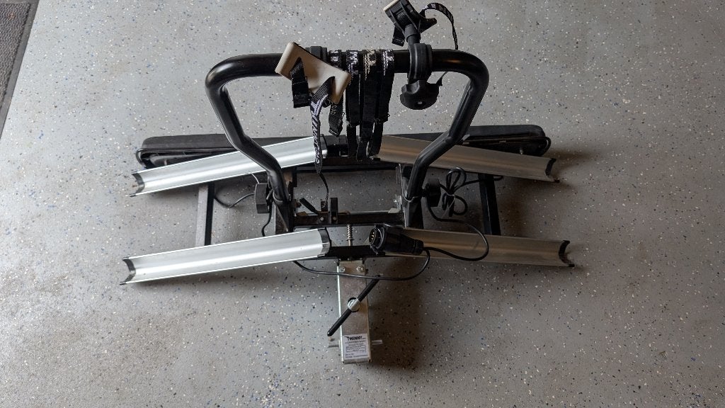 Twinny load E carrier Fietsendrager, Auto diversen, Fietsendragers, Ophalen, Gebruikt, 2 fietsen, Trekhaakdrager