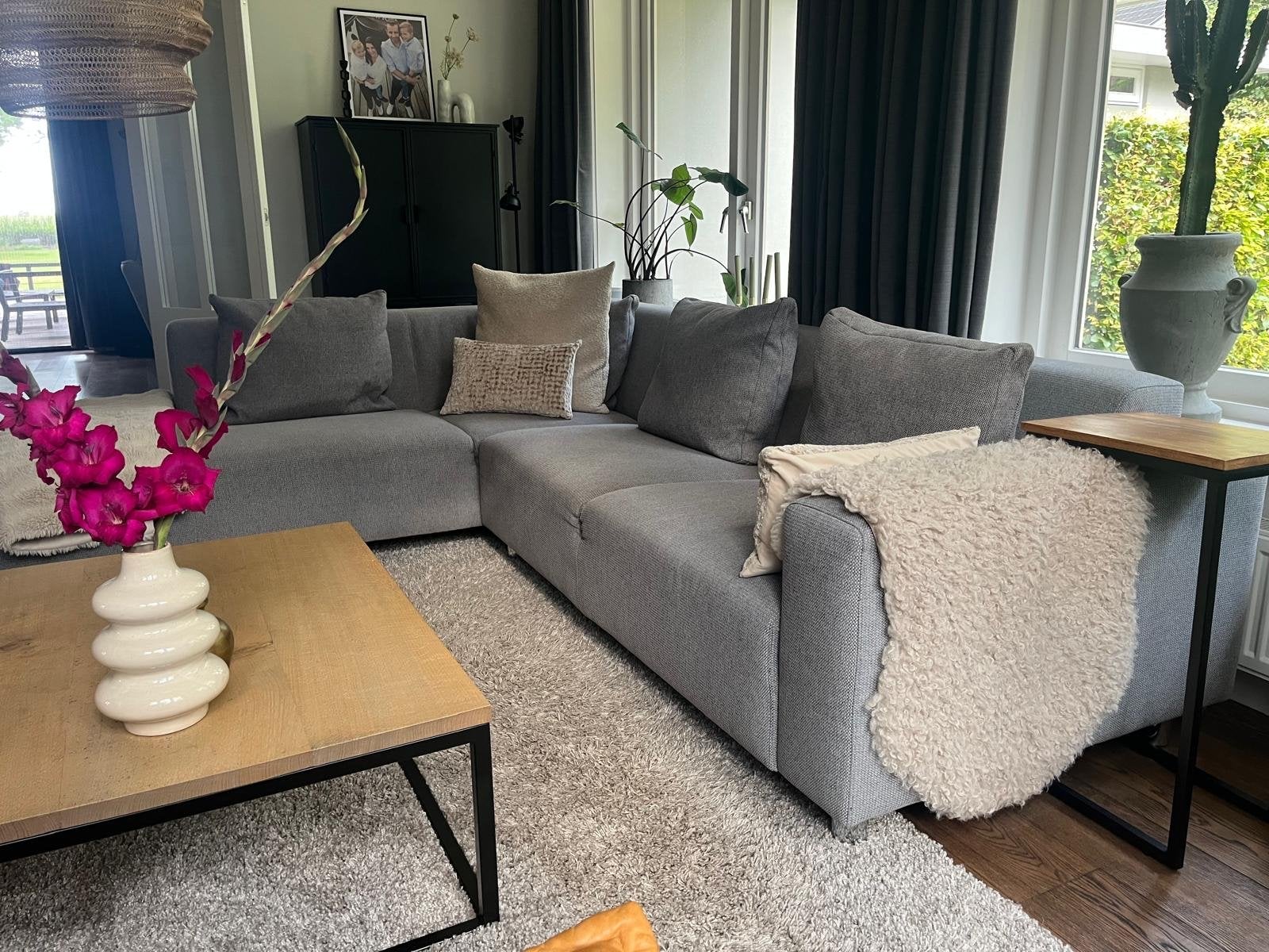 VT Wonen Hoekbank, Ophalen, Gebruikt, Stof