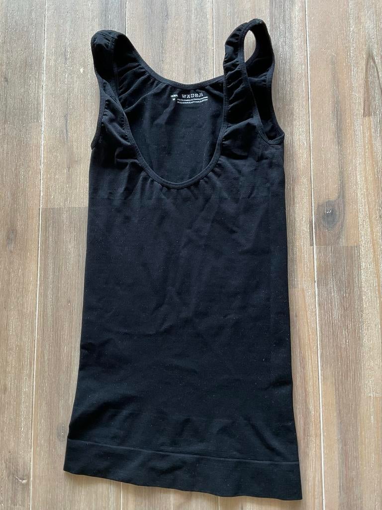 Corrigerend dames hemd maat M - HEMA, Kleding | Dames, Tops, Zo goed als nieuw, Maat 38/40 (M), Zwart, Zonder mouw, Ophalen of Verzenden
