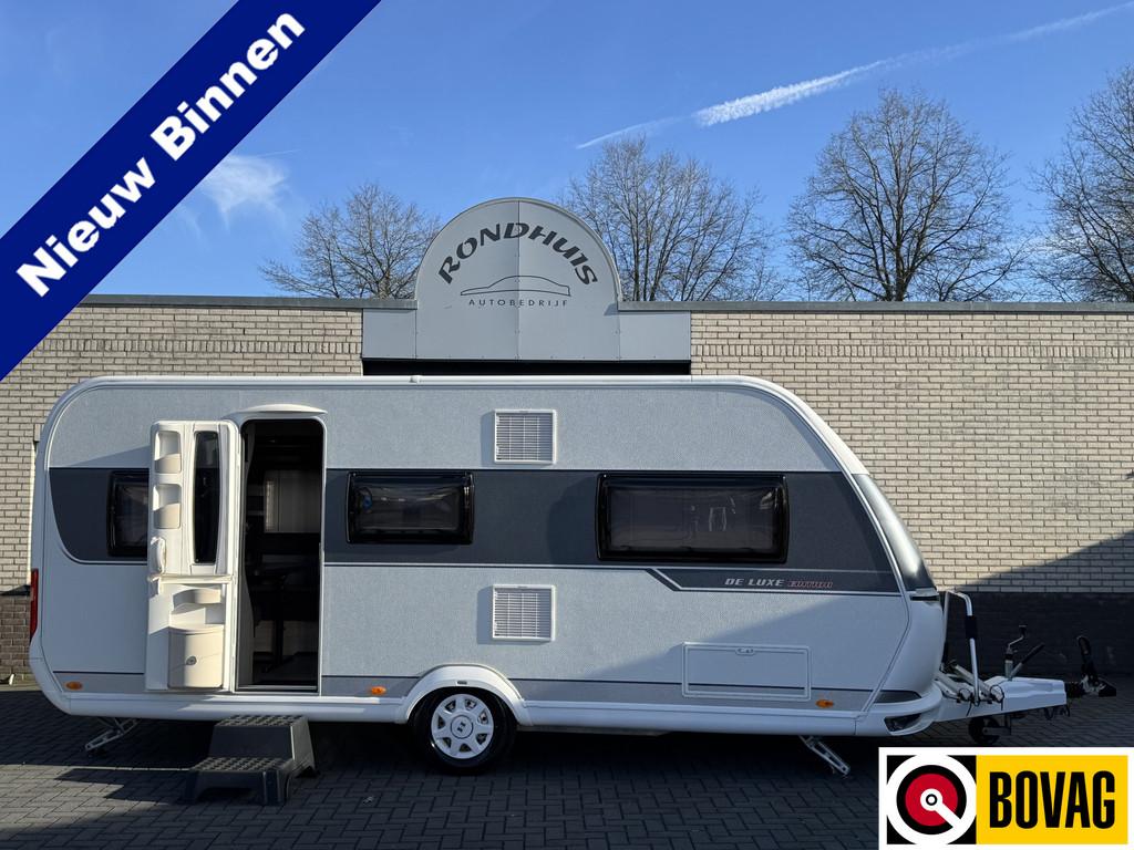 Hobby De Luxe Edition 495 UL met enkele bedden *Fietsendrage, Caravans en Kamperen, Vast bed, Rondzit, Hobby, 7 tot 8 meter