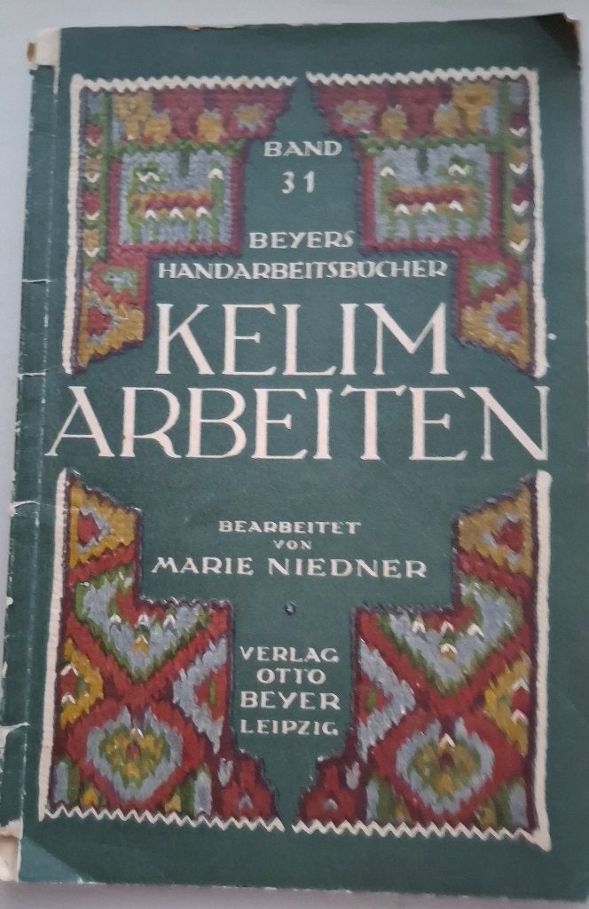 Antieke Duitse boek, Kelim Handarbeit 1922, Ophalen of Verzenden, Gebruikt, Breien of Haken, Overige typen