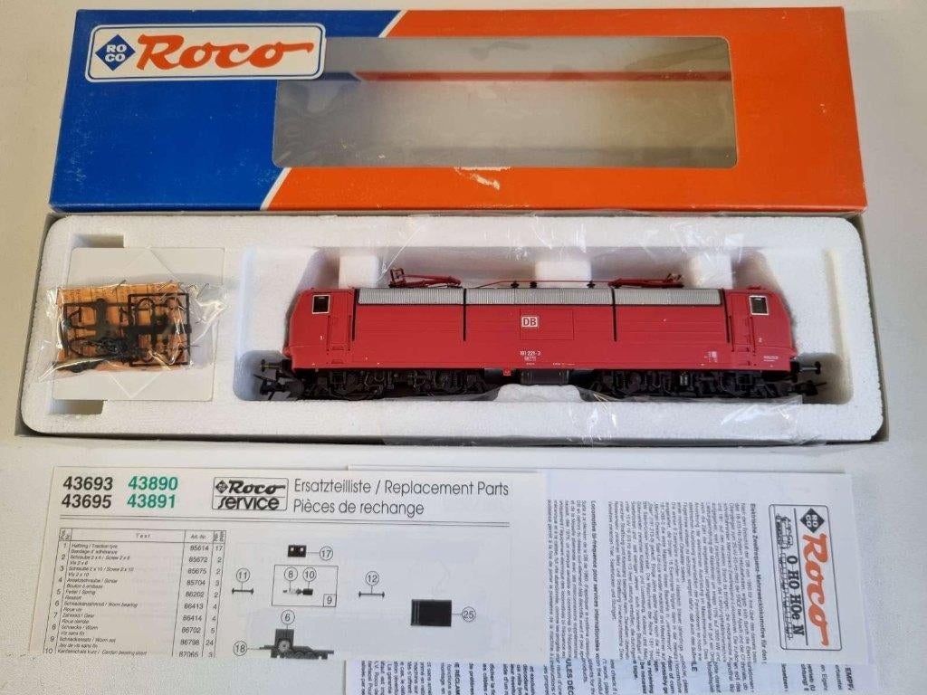 Roco 43891 - Elektrische locomotief BR 181 (AC) met DSS, Gebruikt, Ophalen of Verzenden, Roco, Gelijkstroom