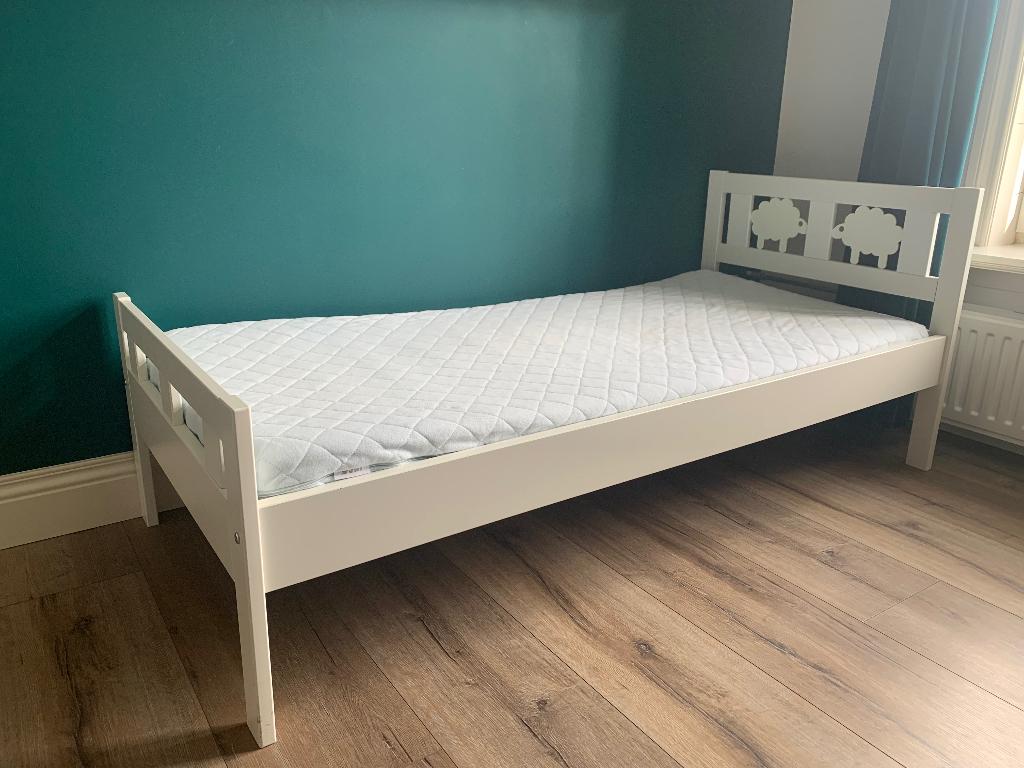 Kinderbed 160x70, Kinderen en Baby's, Kinderkamer | Bedden, Gebruikt, 70 tot 85 cm, 160 tot 180 cm, Ophalen