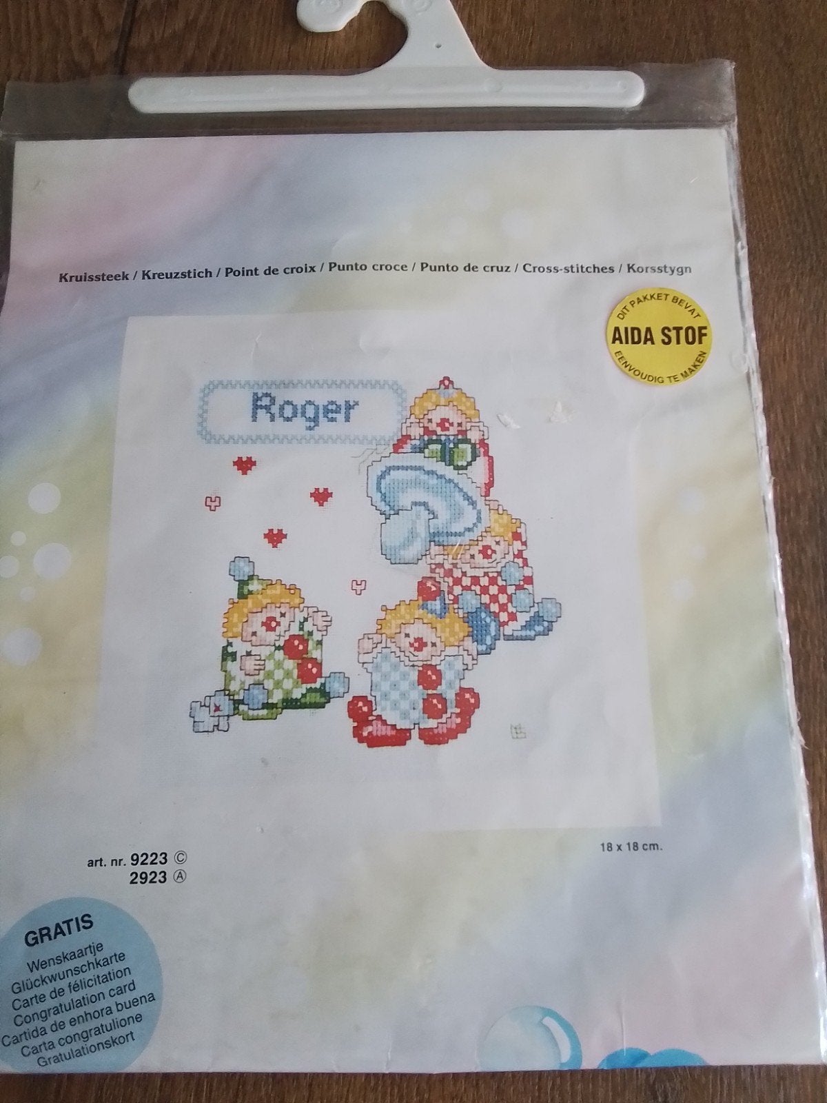 Borduurpakket geboorte  van Maria van Scharrenburg,  Roger, Hobby en Vrije tijd, Borduren en Borduurmachines, Ophalen of Verzenden