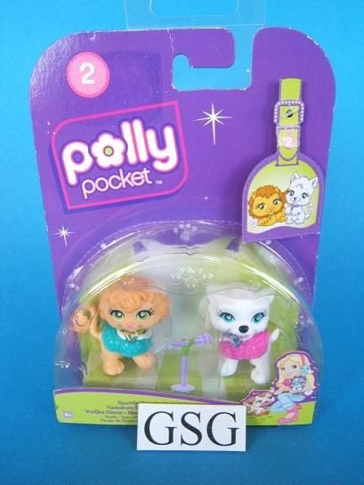 Polly Pocket vrolijke dieren nr. M6589-01, Ophalen, Nieuw, Jongen of Meisje