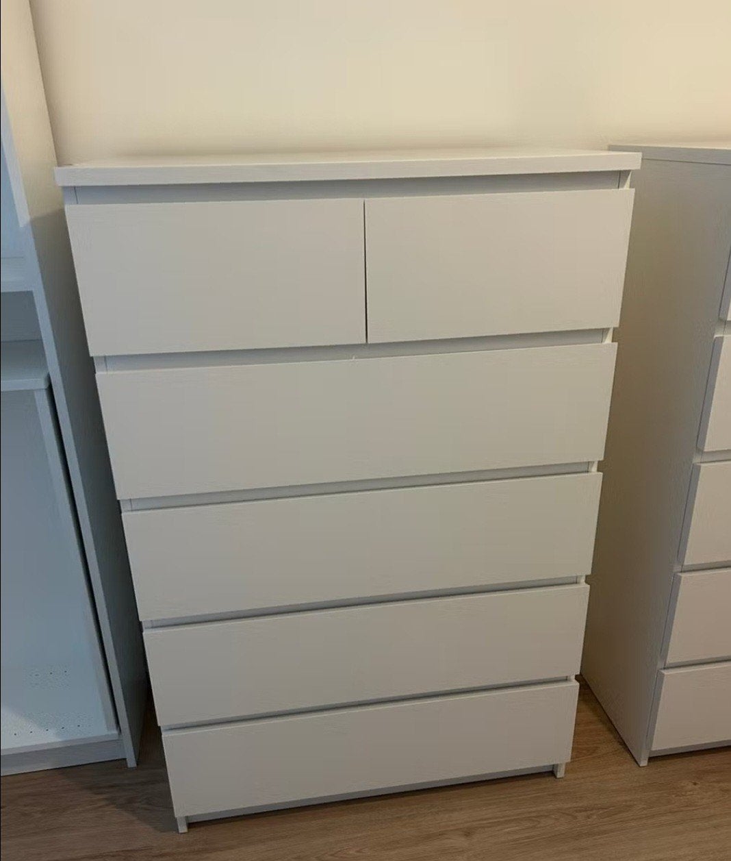 ikea malm ladekast, Ophalen, 50 tot 100 cm, Zo goed als nieuw, 3 of 4 laden