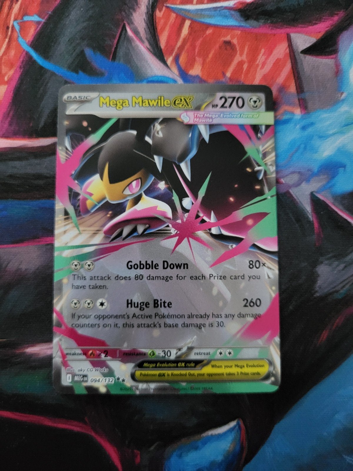 Mega Mawile EX - Mega Evolutions #094/132, Ophalen of Verzenden, Zo goed als nieuw