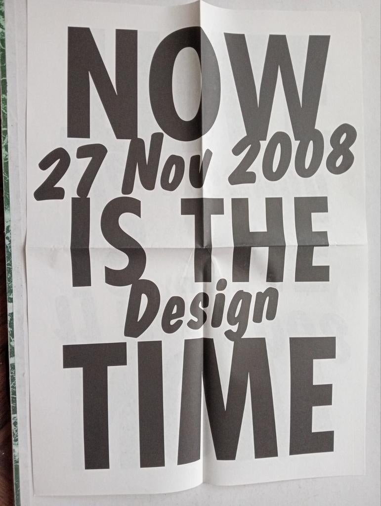 Poster affiche 2008 Stedelijk Museum, Ophalen of Verzenden, A1 t/m A3