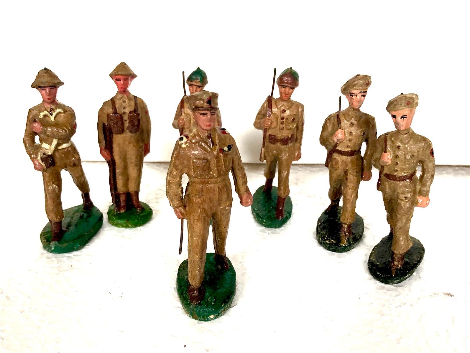 11 Hausser leger miniaturen WO2, Ophalen of Verzenden, Zo goed als nieuw, Carnaval