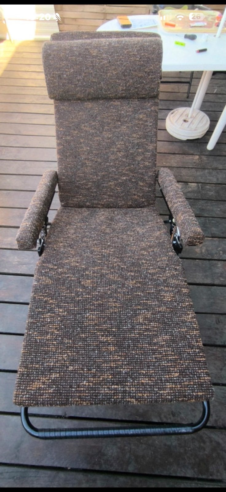 Lafuma relax stoel ligbed .. nieuw, Ophalen of Verzenden, Nieuw, Aluminium