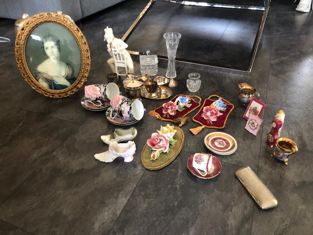 Porselein, Ophalen