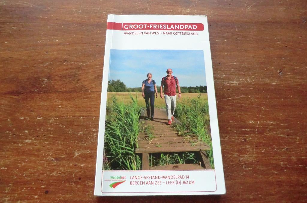 wandelgids - LAW 14 Groot-Frieslandpad (2016) / Stavoren, Boeken, Reisgidsen, Fiets- of Wandelgids, Ophalen of Verzenden, Benelux