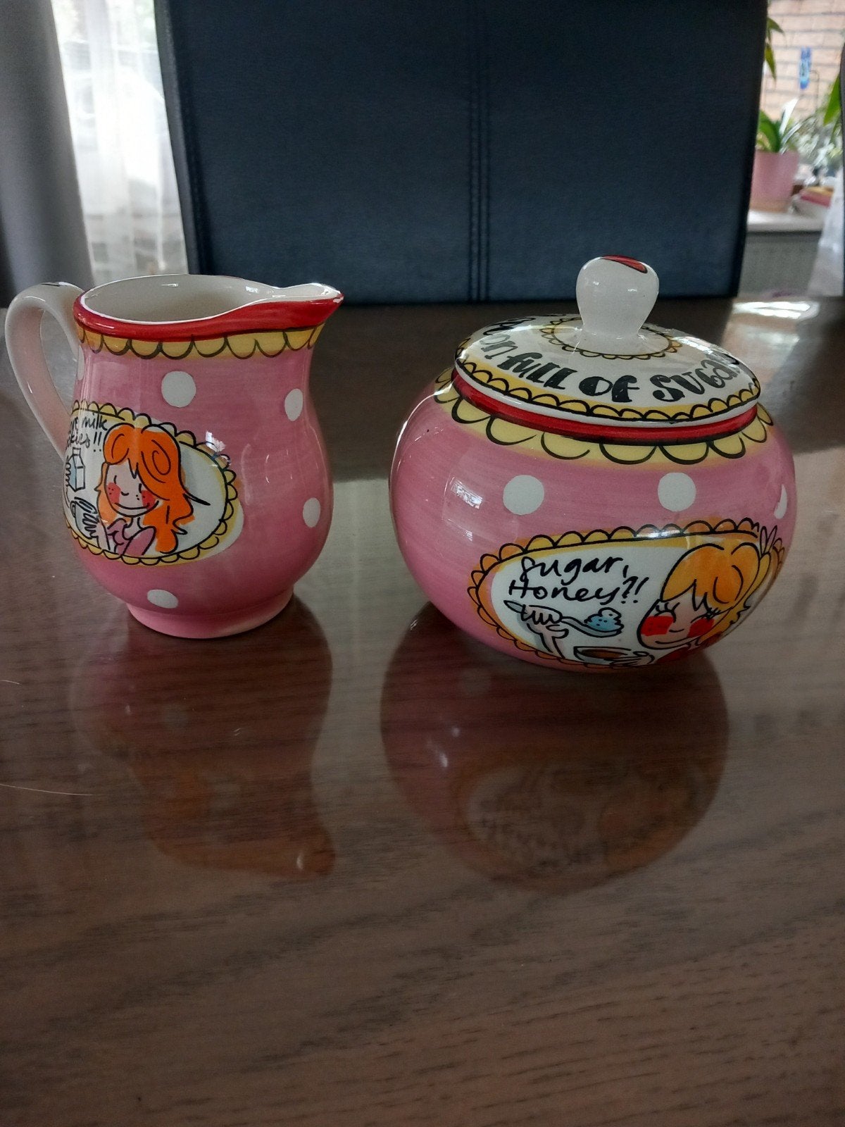 Blond Amsterdam melk en suiker, Huis en Inrichting, Keuken | Servies, Overige typen, Ophalen of Verzenden, Zo goed als nieuw, Aardewerk