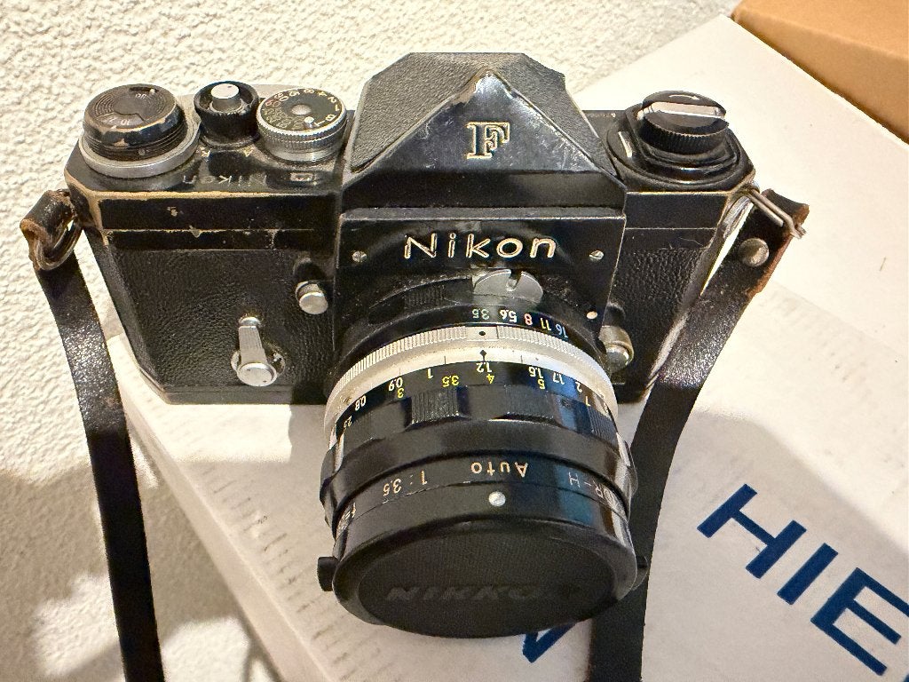 Nikon F ca. 1970, Ophalen of Verzenden, Gebruikt, Spiegelreflex, Nikon