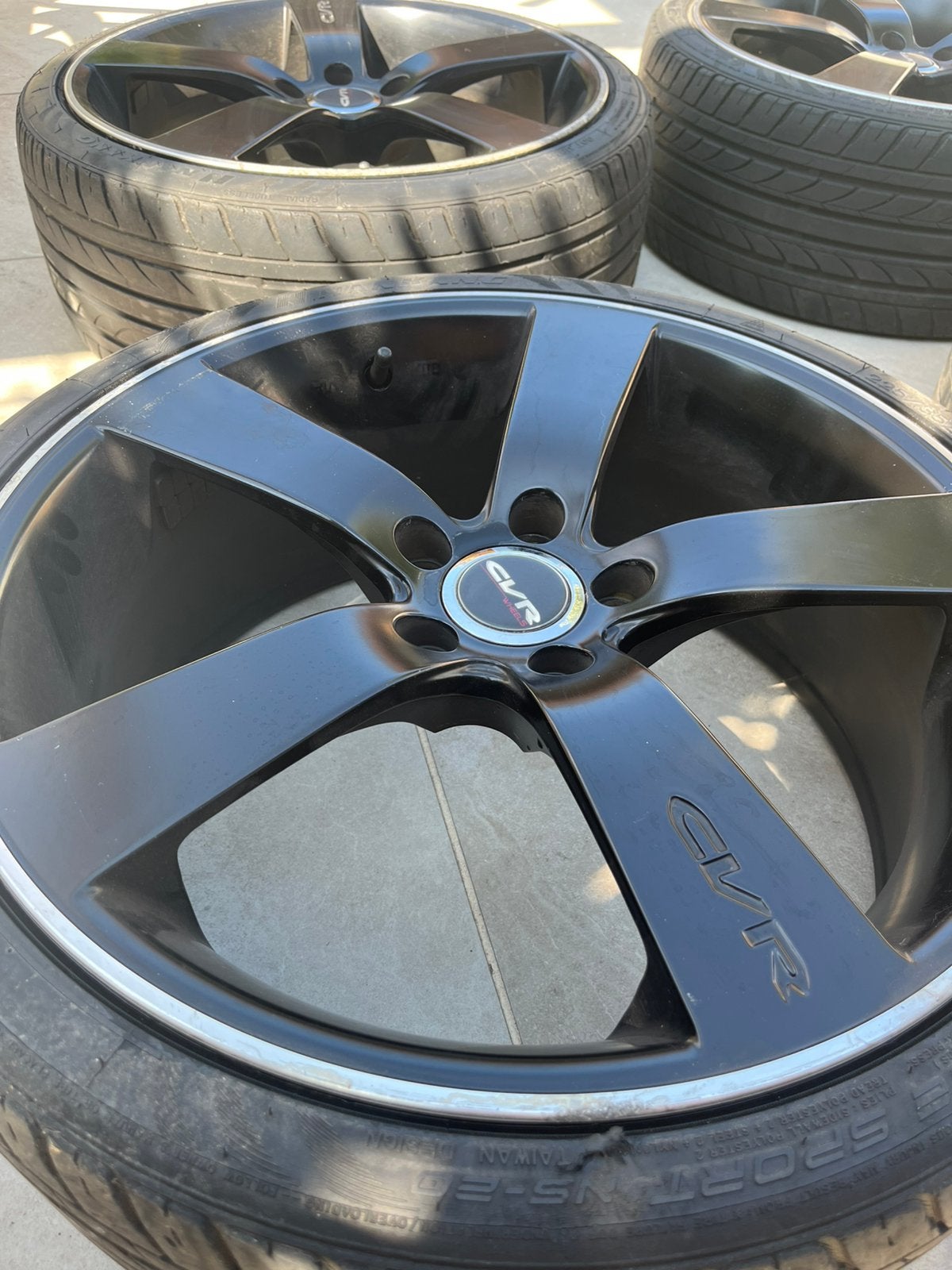 Mazda 3 19 inch velgen+zomerbanden 225/35ZR19, Ophalen, Gebruikt