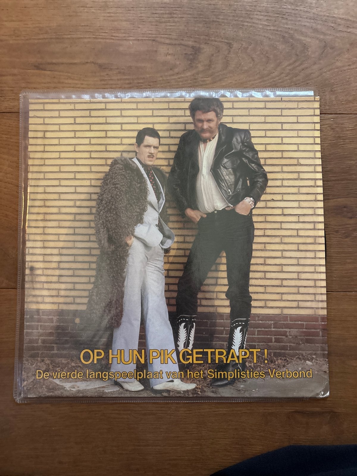 Het Simplisties Verbond - Op Hun Pik Getrapt! LP, LP, Gebruikt, Pop, Ophalen of Verzenden