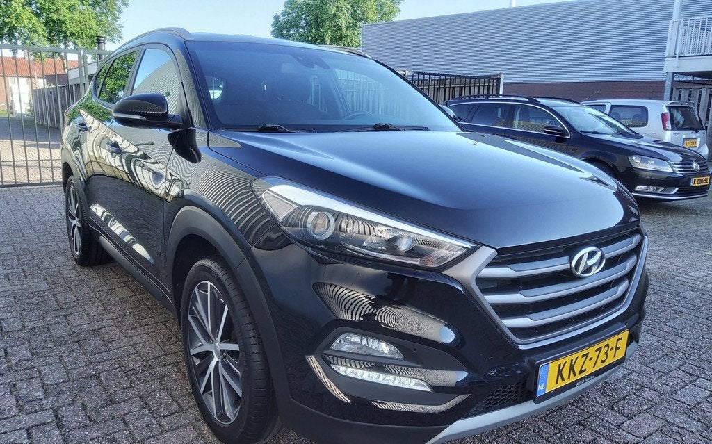 Hyundai TUCSON 1.6 T-GDi Premium|177PK|1.900 trkg. 29.000km, Auto's, Hyundai, Voorwielaandrijving, Stof, Gebruikt, 4 cilinders