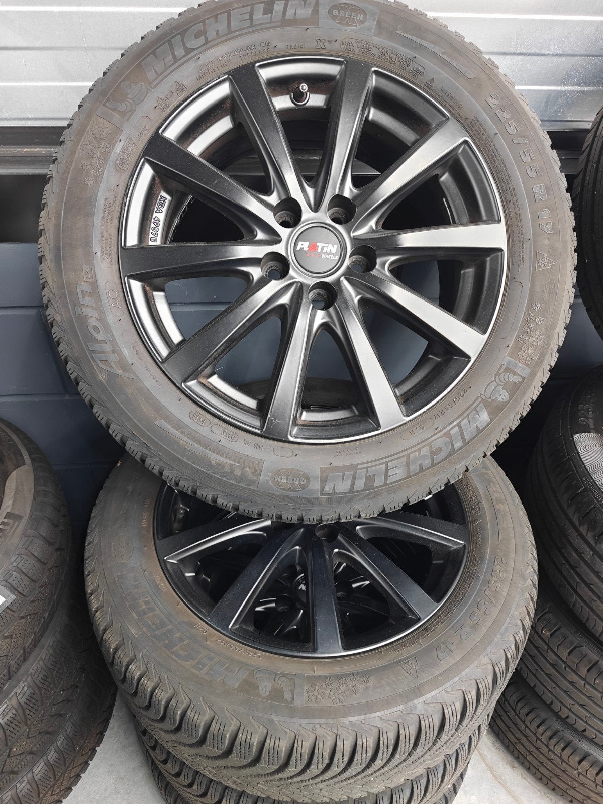 MINI Countryman winter wielenset met Michelin 225/55R17, Auto-onderdelen, Ophalen, Gebruikt, Banden en Velgen, 17 inch