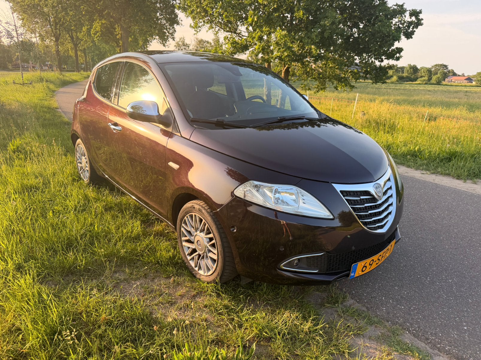 Lancia Ypsilon 0.9 Twinair Automaat 2011, Euro 5, 40 €/maand, Overige kleuren, Origineel Nederlands