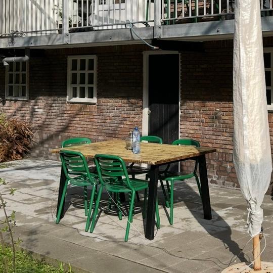 Design tuinstoelen, Tuin en Terras, Ophalen, Zo goed als nieuw, Overige materialen, Stapelbaar
