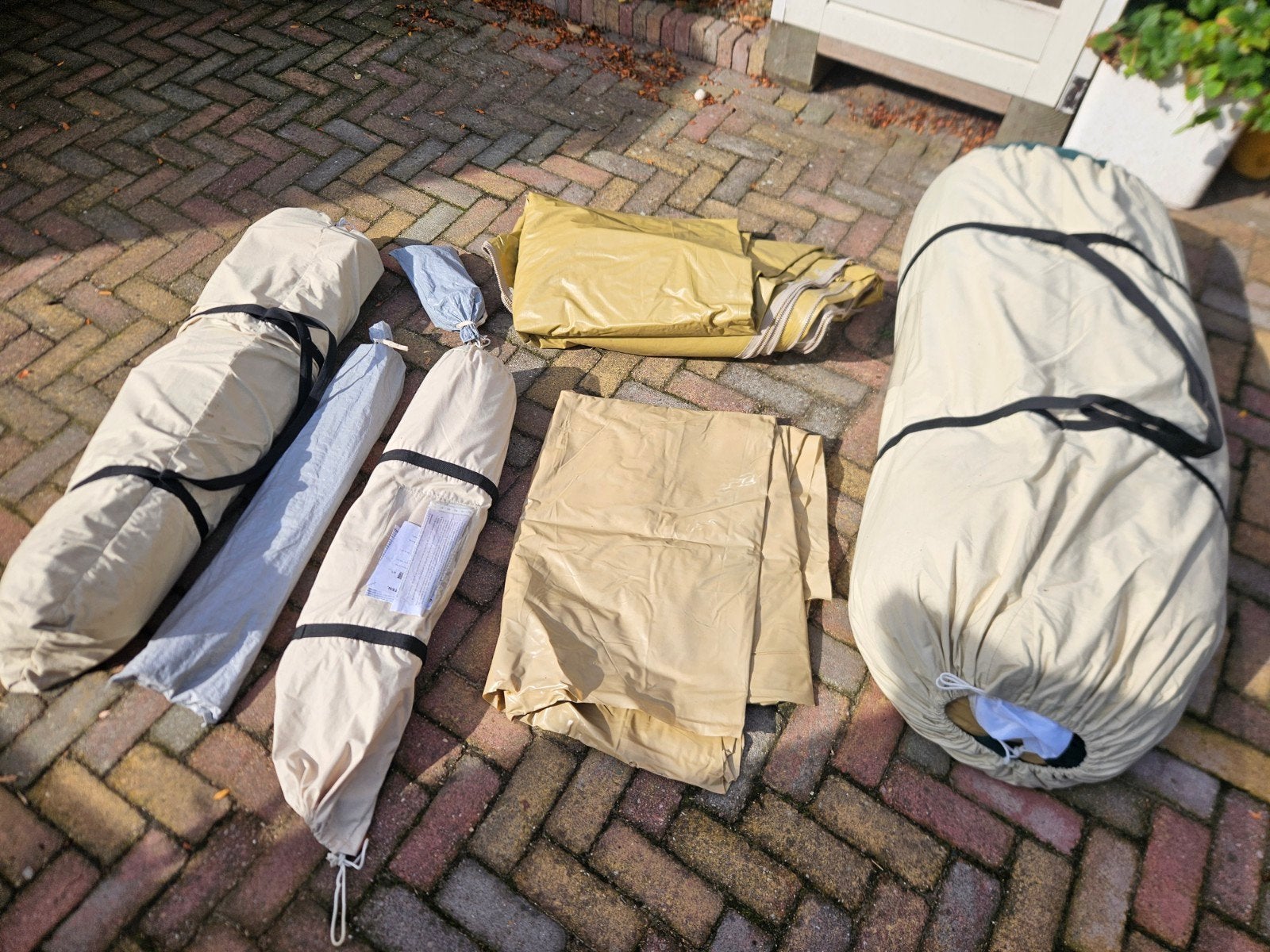 Obelink Explorer alu 6 persoons tunneltent, Caravans en Kamperen, Ophalen, Zo goed als nieuw, Tot en met 6