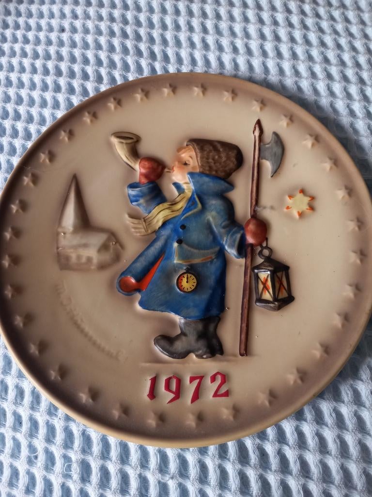 Goebel Hummel Jaarborden  1972  t/m 1989- Handgeschilderd, Antiek en Kunst, Ophalen of Verzenden