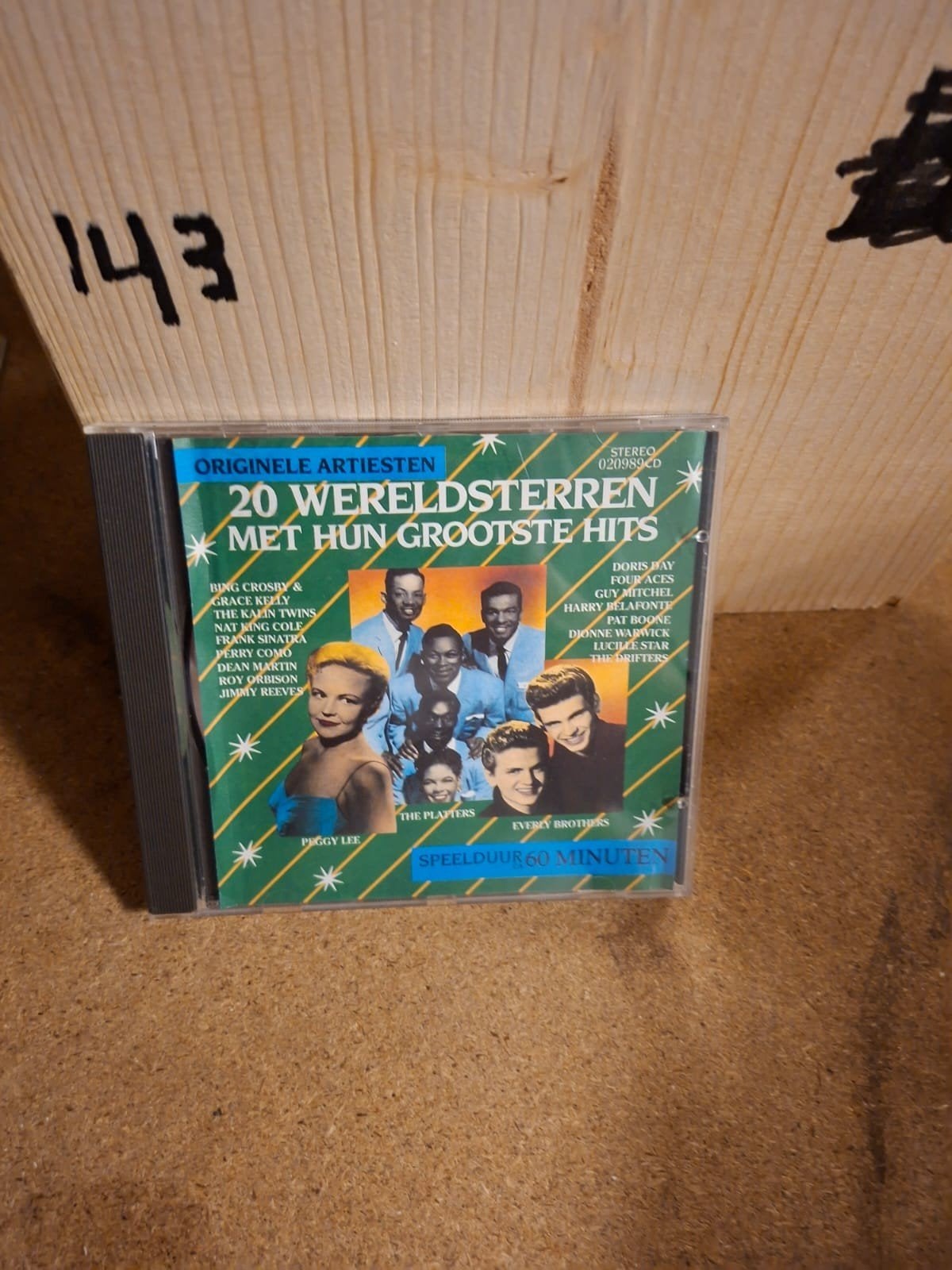 20 Wereldsterren Met Hun Grootste Hits CD, Ophalen of Verzenden, Gebruikt, Verzamelalbum, Inclusief doosje