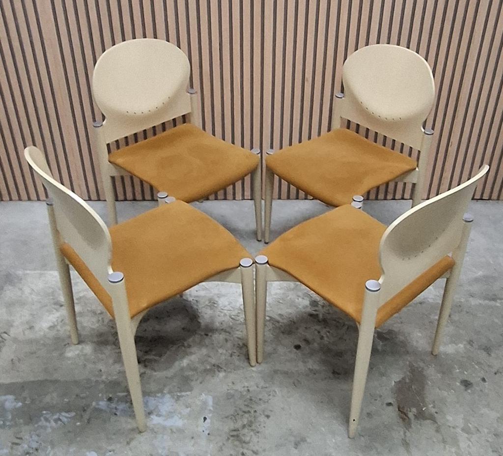 71 x Brunner Luxe vergaderstoelen stoelen kantoor horeca, Ophalen of Verzenden, Zo goed als nieuw, Bruin, Vijf, Zes of meer stoelen