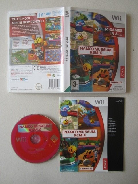 Namco Museum Remix Nintendo Wii (Pacman Galaga Xevious etc), Spelcomputers en Games, Overige genres, 1 speler, Ophalen of Verzenden