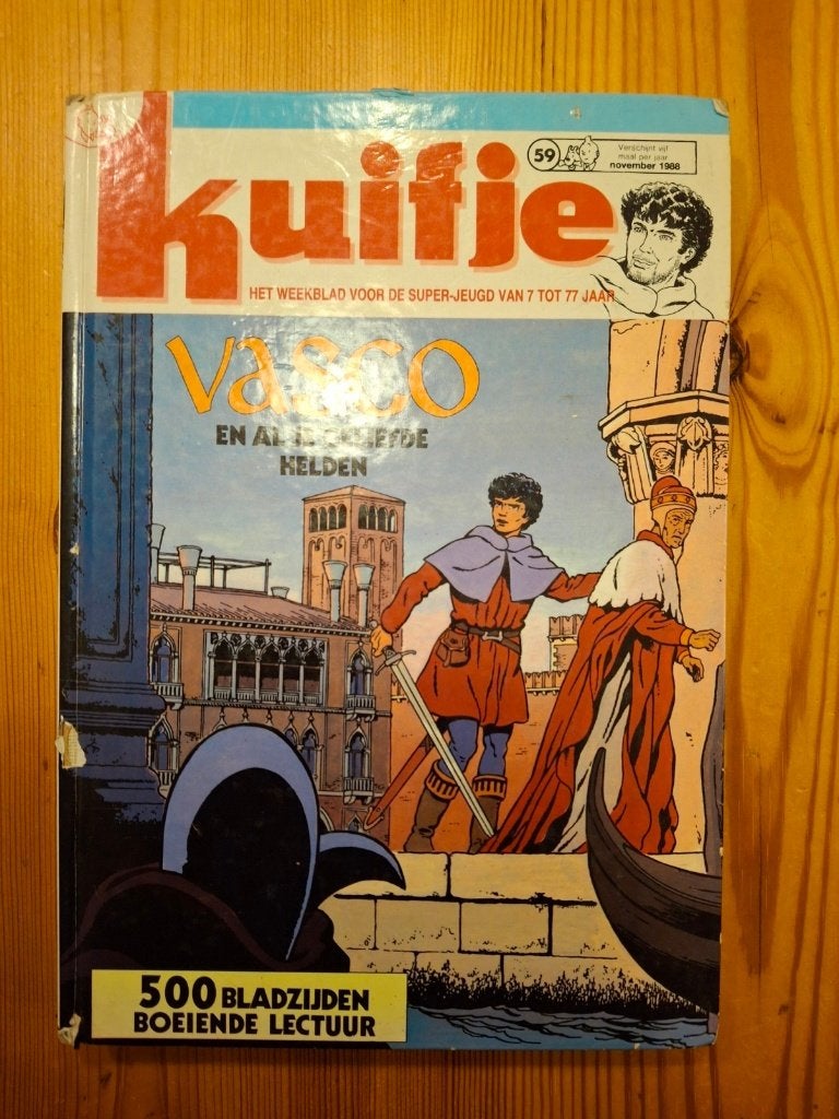 Dik boek van Kuifje., Eén stripboek, Ophalen of Verzenden, Gelezen
