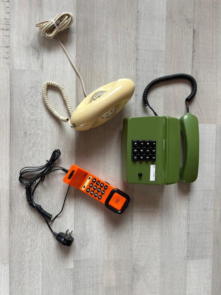 3 vintage analoge telefoons, Ophalen of Verzenden, Huis en Inrichting